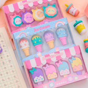 Borracha Fofinha Caixa Com 4 Unidades