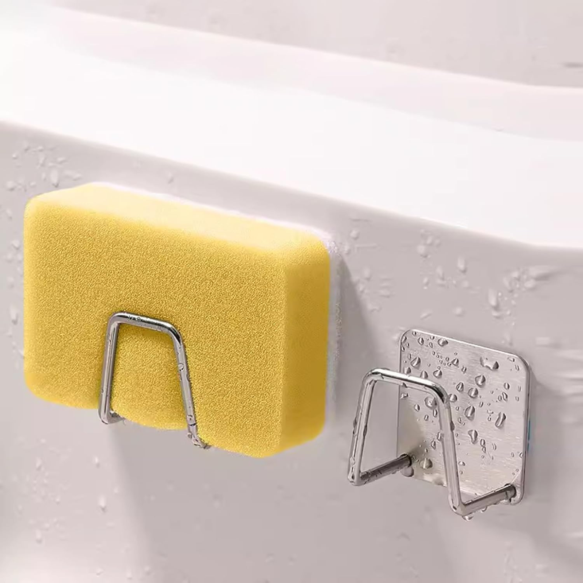 Gancho Para Esponja Inox Adesivo
