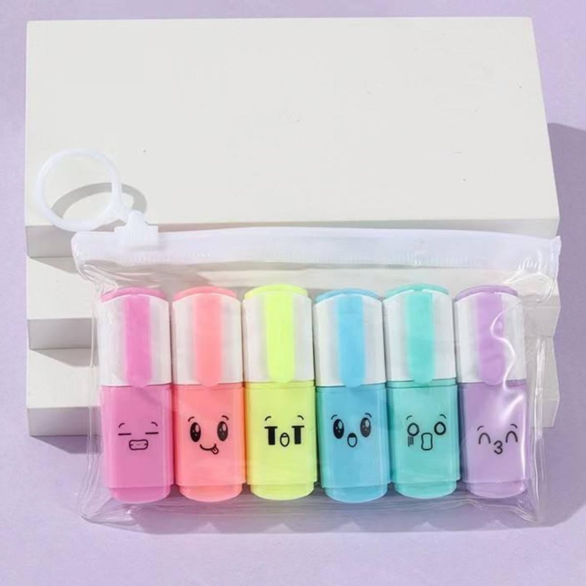 Mini Marca Texto Neon 6 Cores