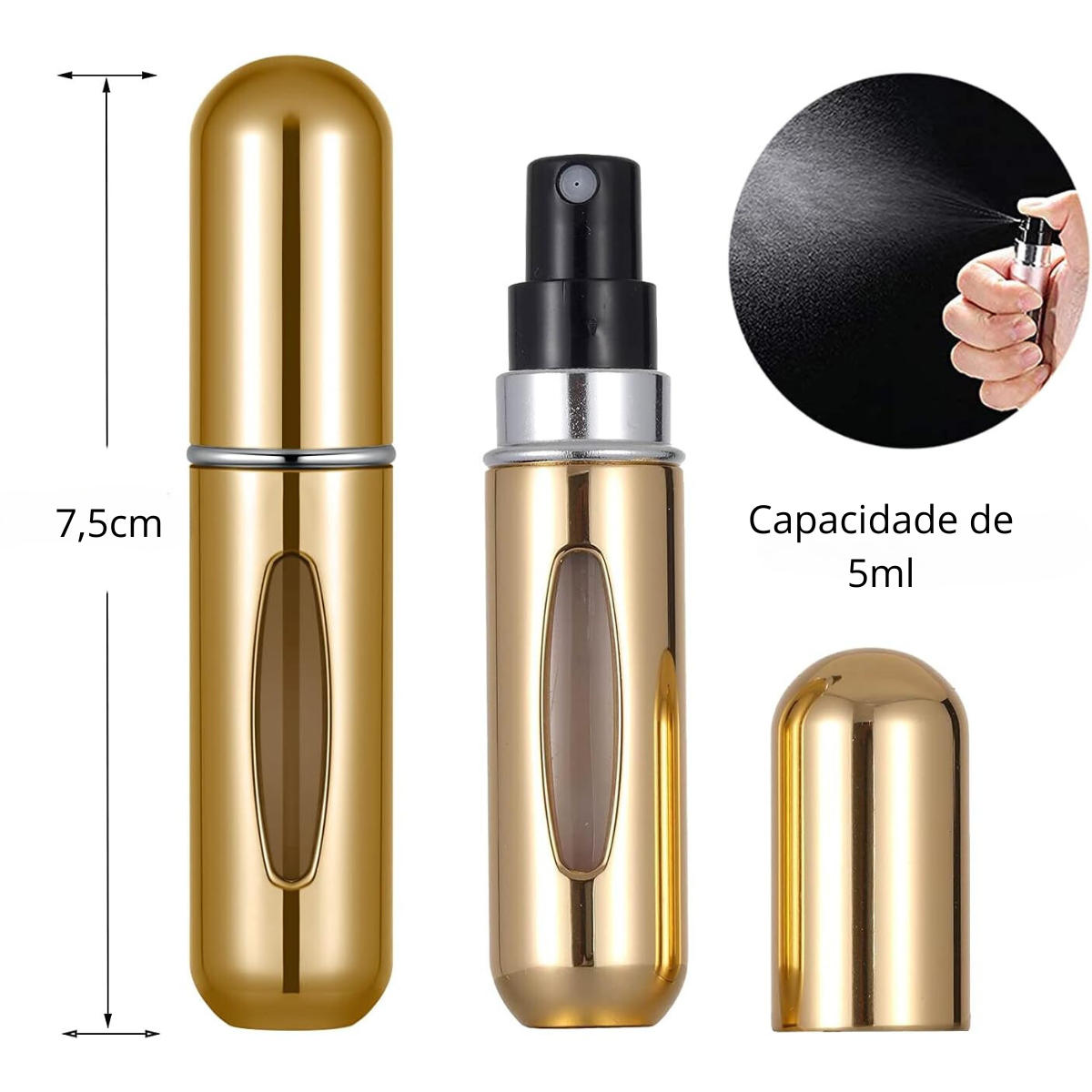 Mini Frasco De Perfume - Imagem 2