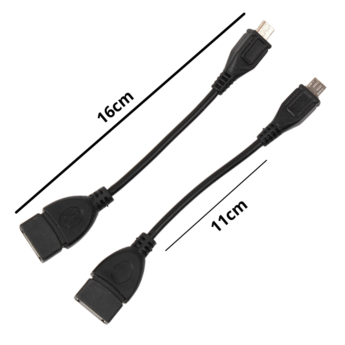 Cabo Adaptador V8 OTG > USB - Imagem 2