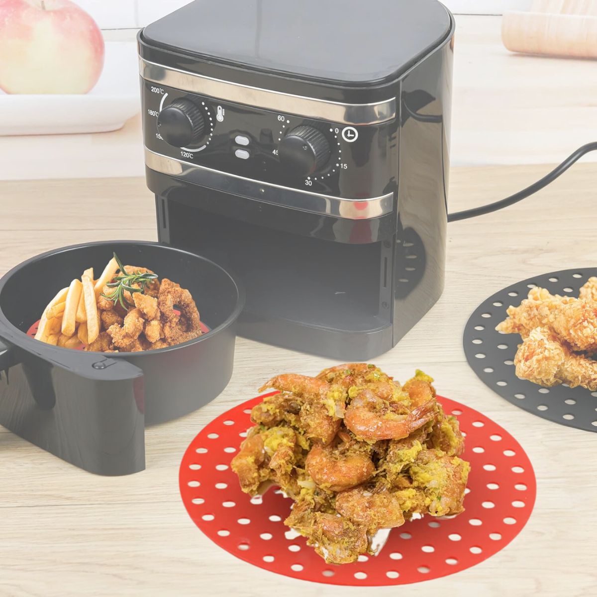 Tapete De Silicone Para Airfryer